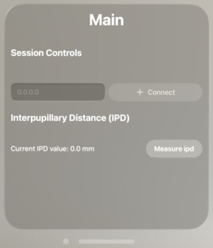 Isaac Sim UI: AR Panel