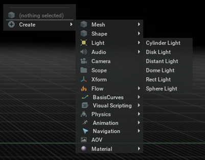 Add light sources to an environment if necessary.