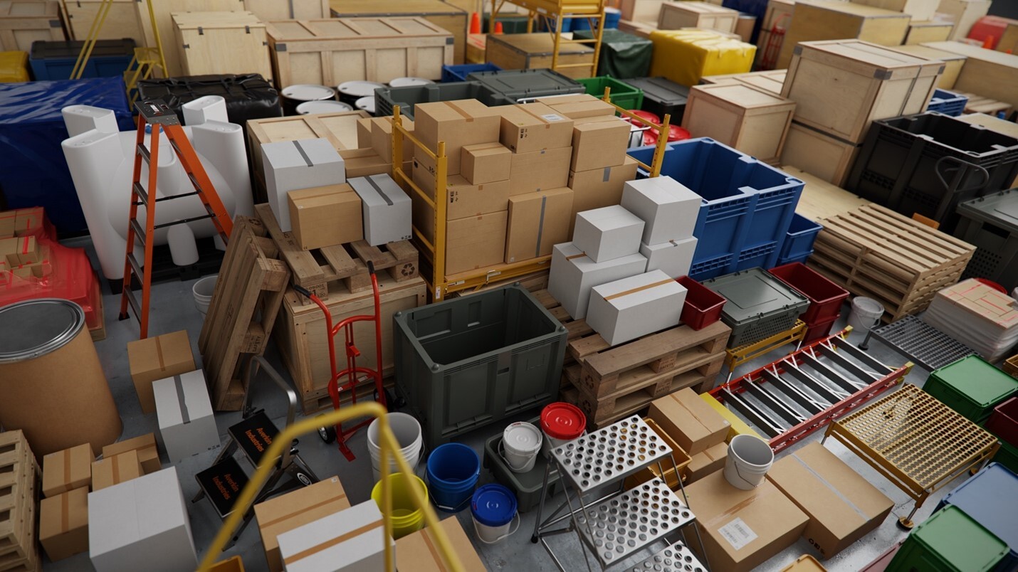 SimReady Warehouse Assets