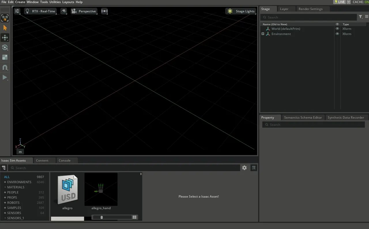 Read Contact Sensor Action Graph set up