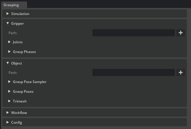 Grasping UI window main interface